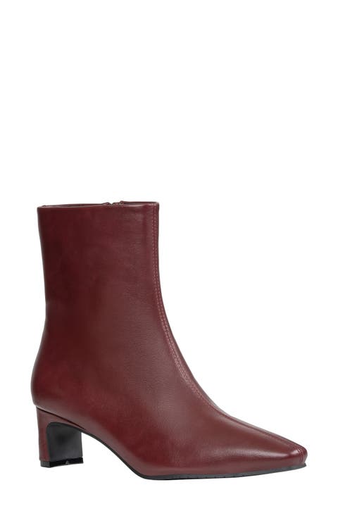 Larsa Faux Leather Ankle Boot