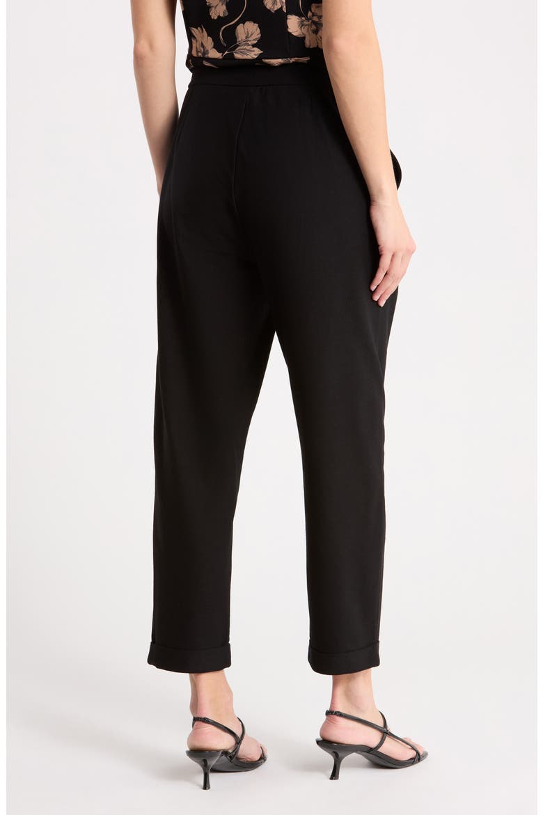 Ankle Tapered Pants, Alternate, color, BLACK