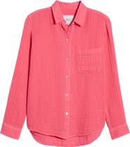 Rails Ellis Cotton Gauze Button-Up Shirt
