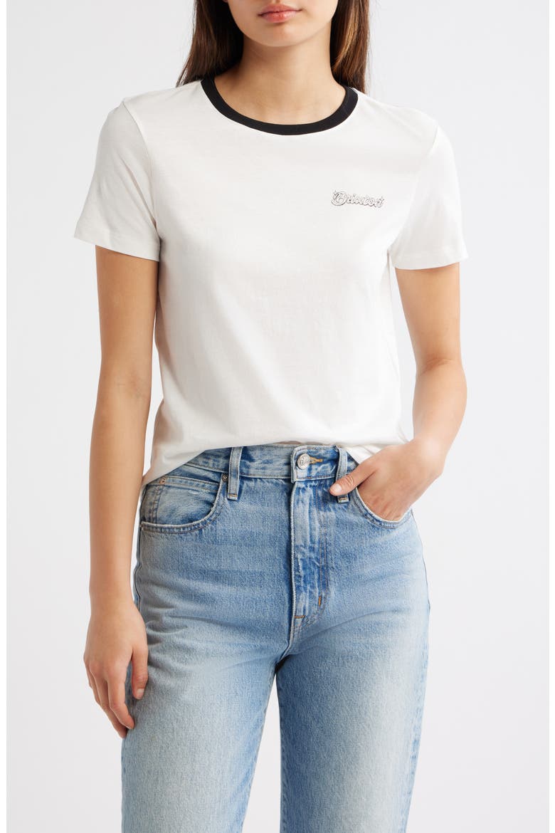 Pinned Slim Fit Crewneck T-Shirt, Main, color, OFF WHITE