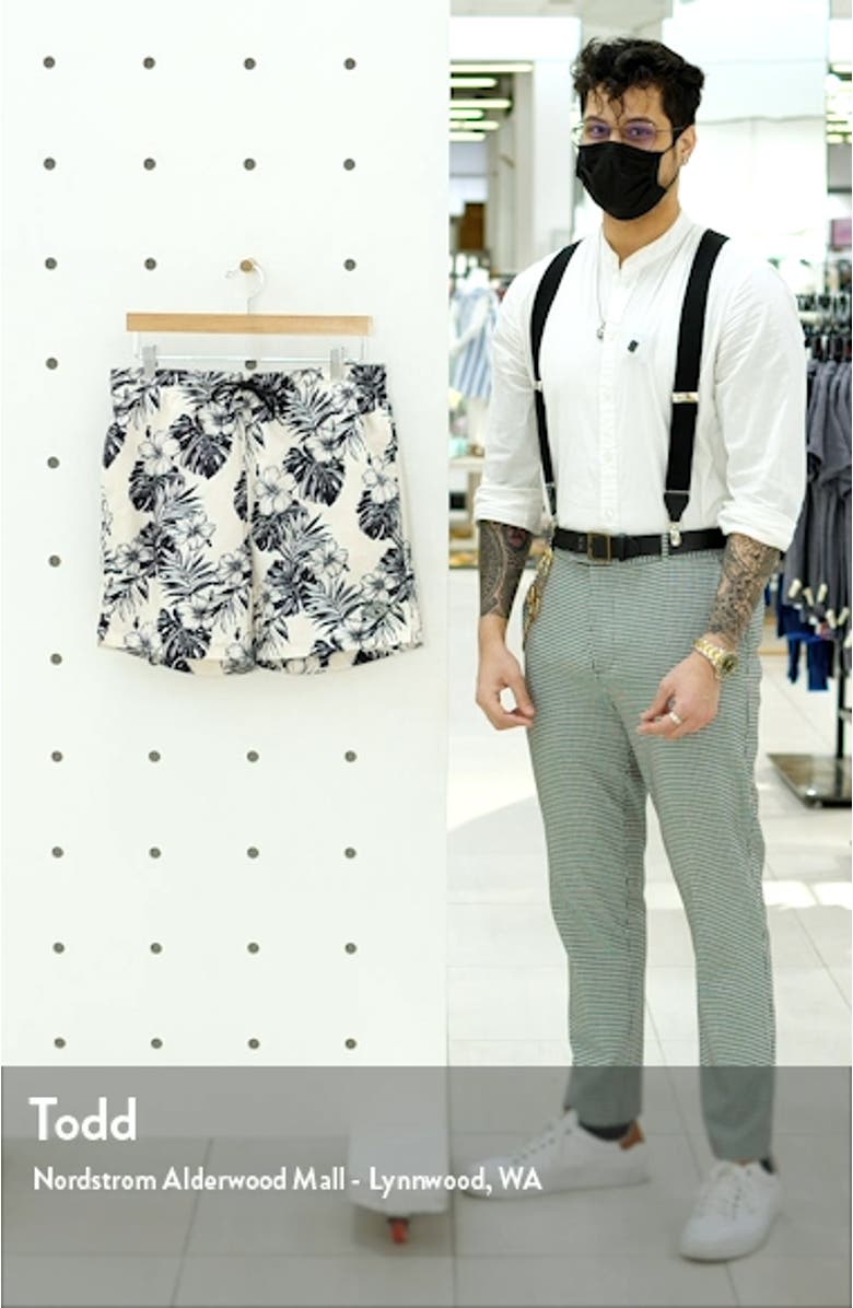 Hawaii Floral Swim Trunks, sales video thumbnail