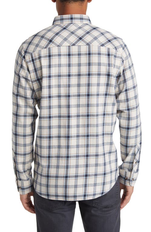 Travismathew Cloud Plaid Flannel Button-up Shirt In Multi