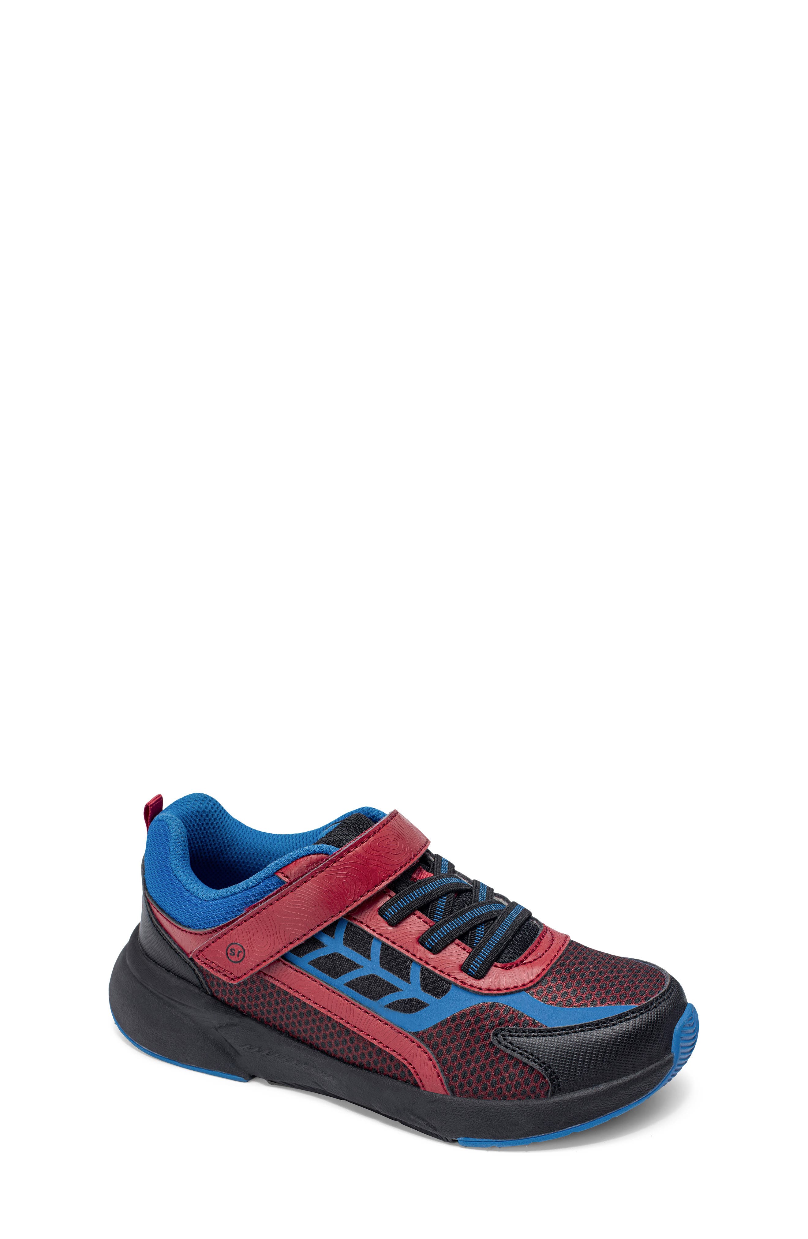 Kids' Equilibrium Sneaker, Main, color, BLACK/ RED