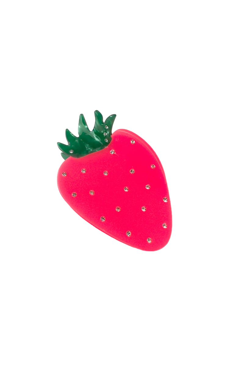 Centinelle Neon Strawberry Hair Claw, Main, color, 