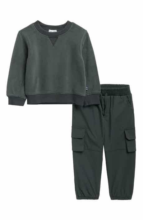 Sweatshirt & Cargo Joggers Set
