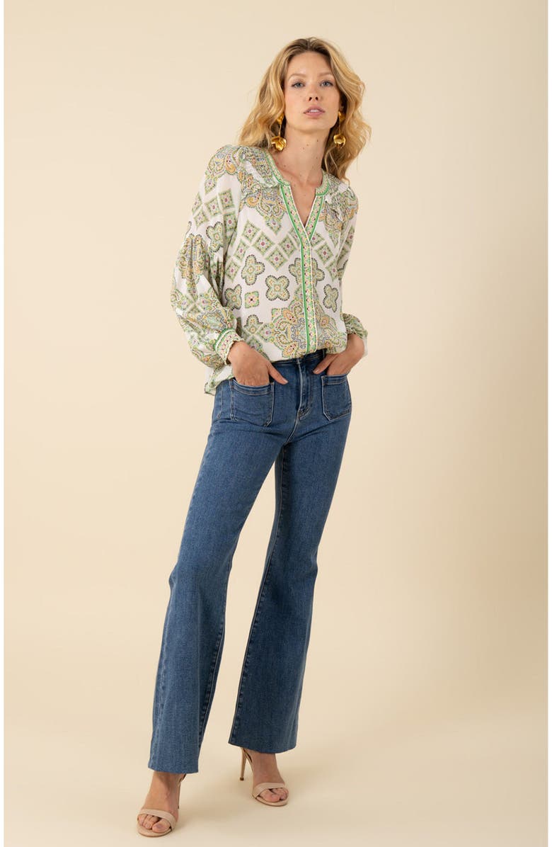 Hale Bob Indie Silk Top, Alternate, color,