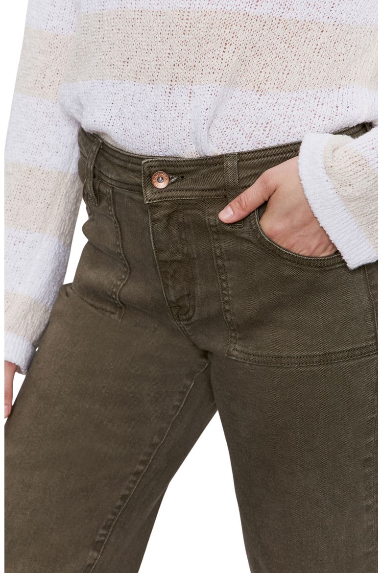 League Stretch Cotton Crop Utility Pants, Alternate, color, FATIGUE