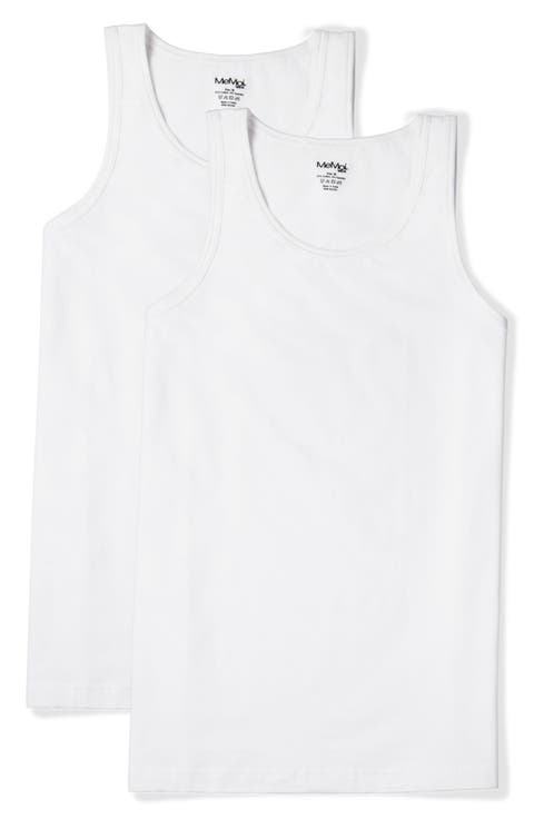 2-Pack Cool Stretch Cotton Tanks