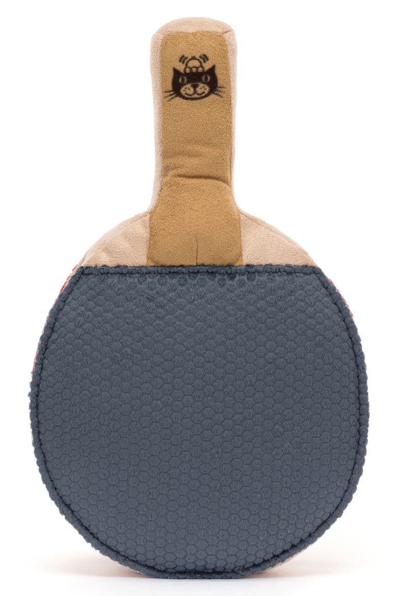 Amusable Sports Table Tennis Plush Toy, Alternate, color, RED/TAN
