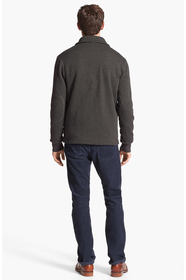 'Blair' Shawl Collar Cardigan, Alternate, color, CHARCOAL HEATHER
