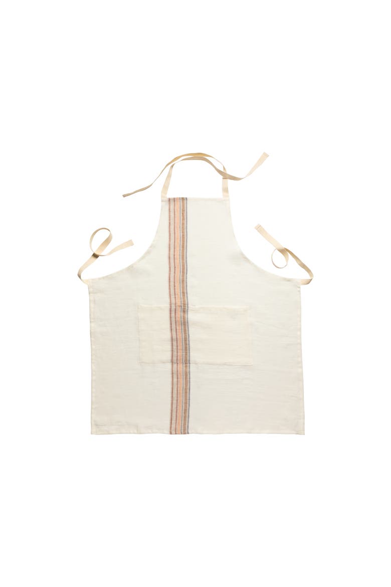 Carmela Kitchen apron, Main, color, Caramel-cream