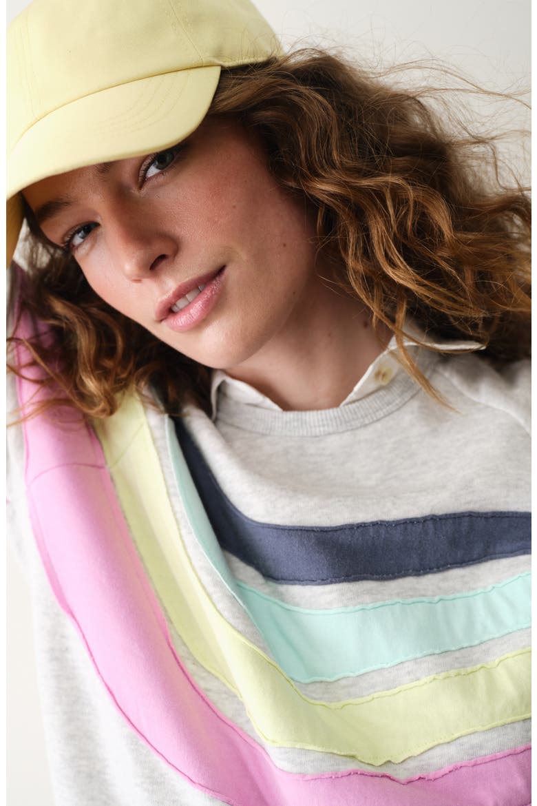 Cloud 9 French Terry Sweatshirt, Alternate, color, HEATHER GREY