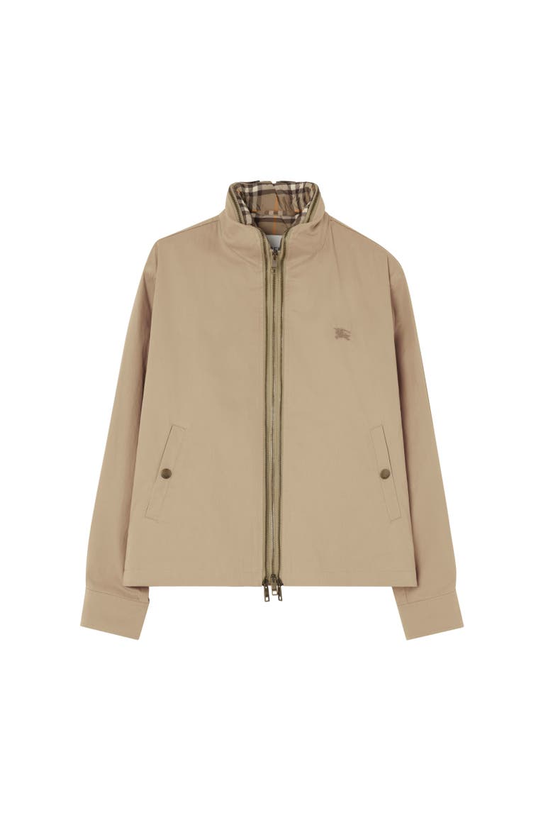 Cotton Twill Jacket with Warmer, Alternate, color, Saltmarsh beige