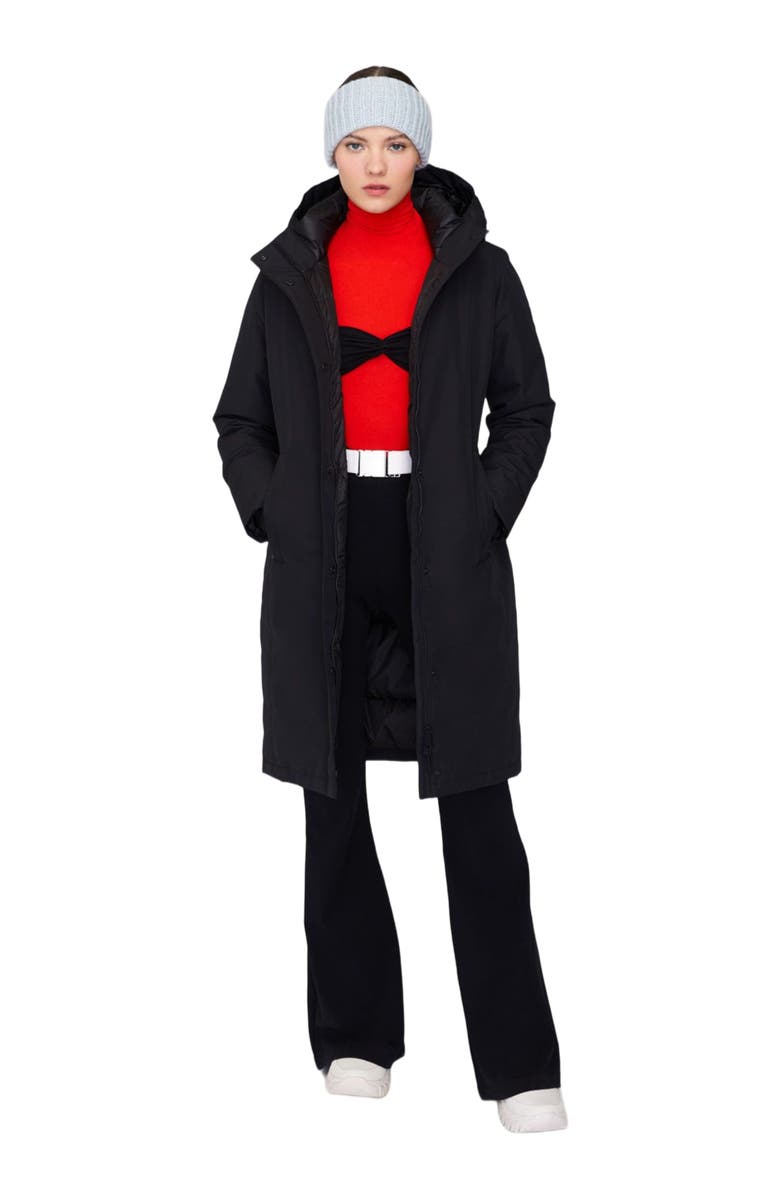 Quartz Co. FERMONT | Hooded Down Winter Jacket, Alternate, color,