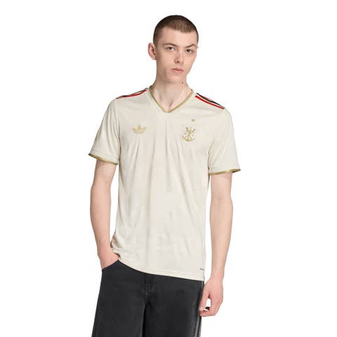 Men's adidas  Tan CR Flamengo 2025/26 Third Replica Jersey