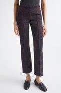 High Sport Cosmic Paisley Kick Flare Pants