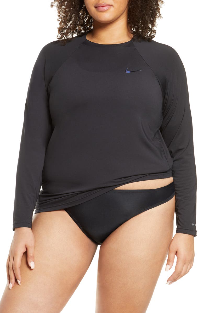 Nike Essential Dri-FIT Long Sleeve Hydroguard Top, Main, color, 
