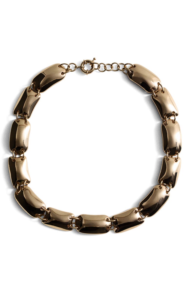 MANGO Link Necklace, Main, color, 