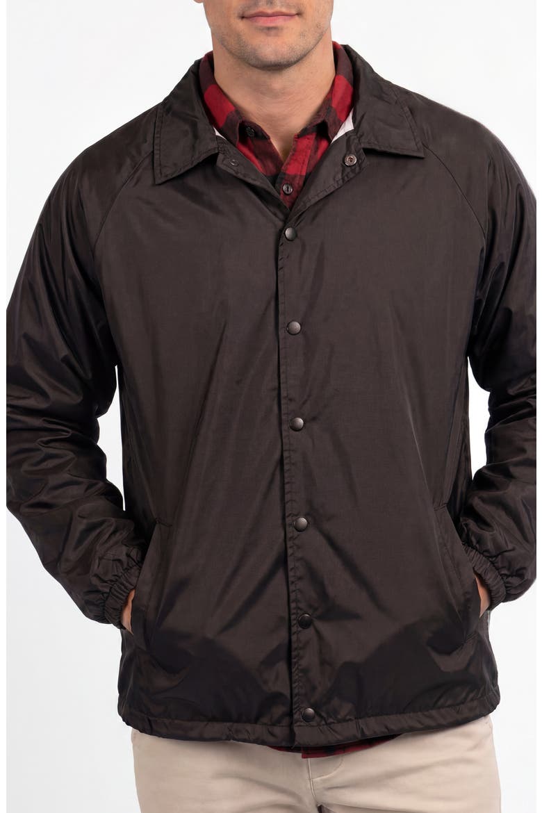Mentor Water Repellent Windbreaker, Main, color, BLACK