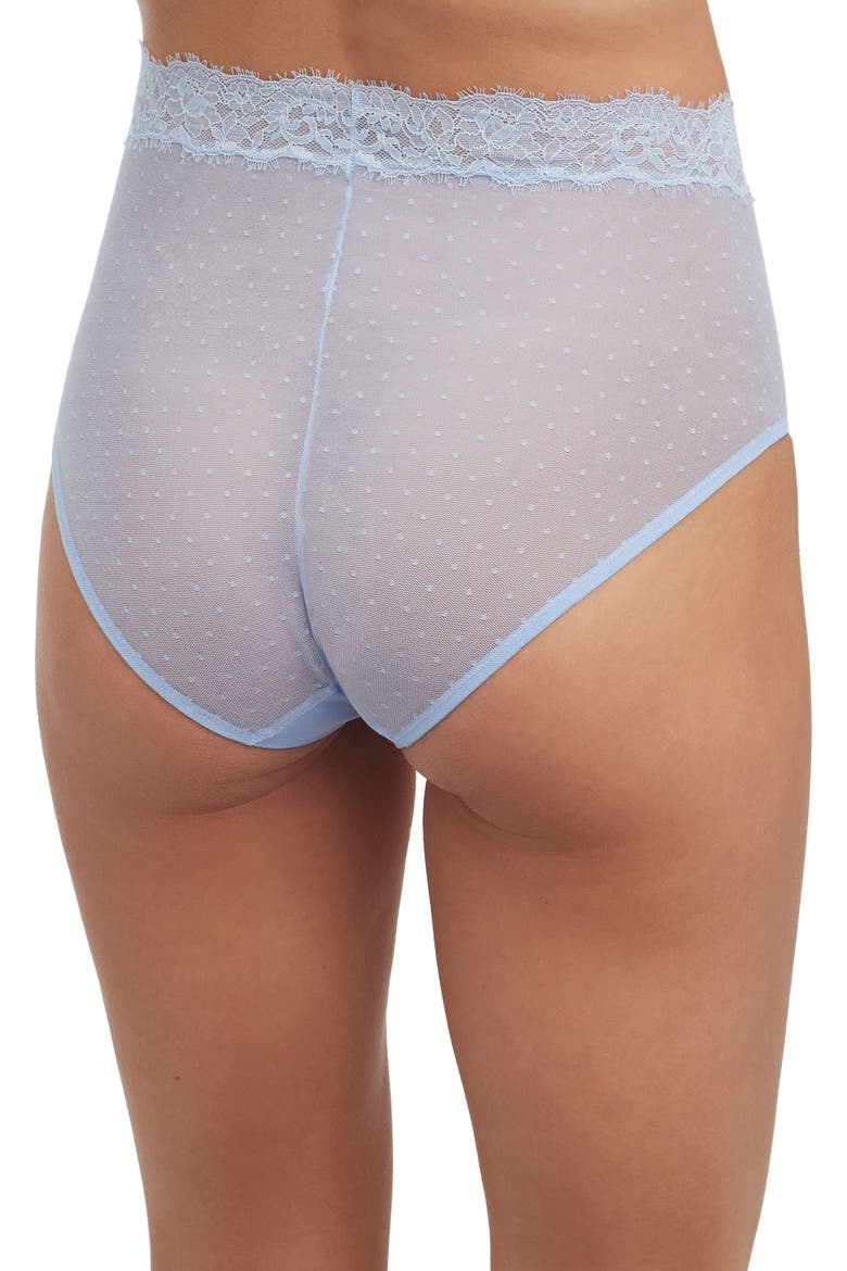 Entice High Waisted Brief, Alternate, color, Blue Breeze