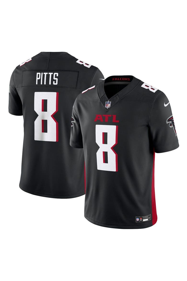 Men's Nike Kyle Pitts Black Atlanta Falcons Vapor F.U.S.E. Limited Jersey, Main, color, Black