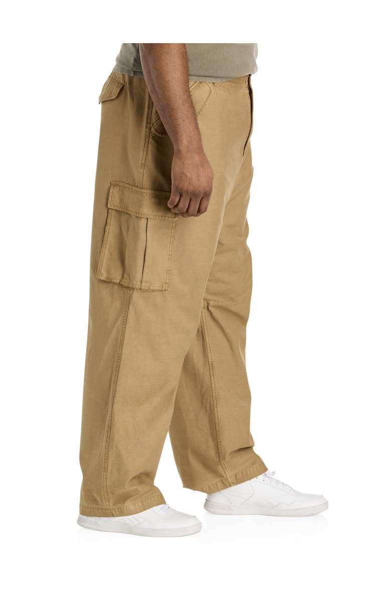 Lucky Brand Jeans Big & Tall Straight Fit Cargo Pants, Alternate, color, Elmwood