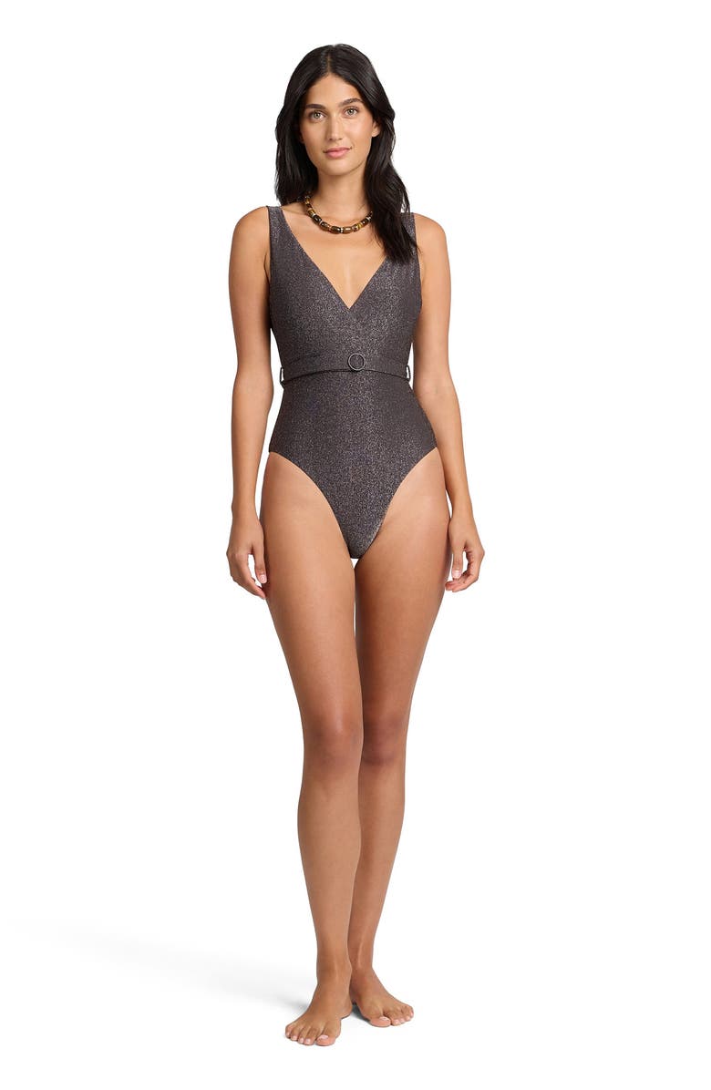 Onia Michelle One Piece, Main, color, Espresso