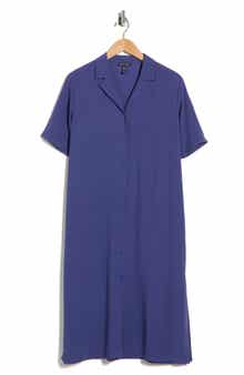 Eileen Fisher Notch Collar Dress