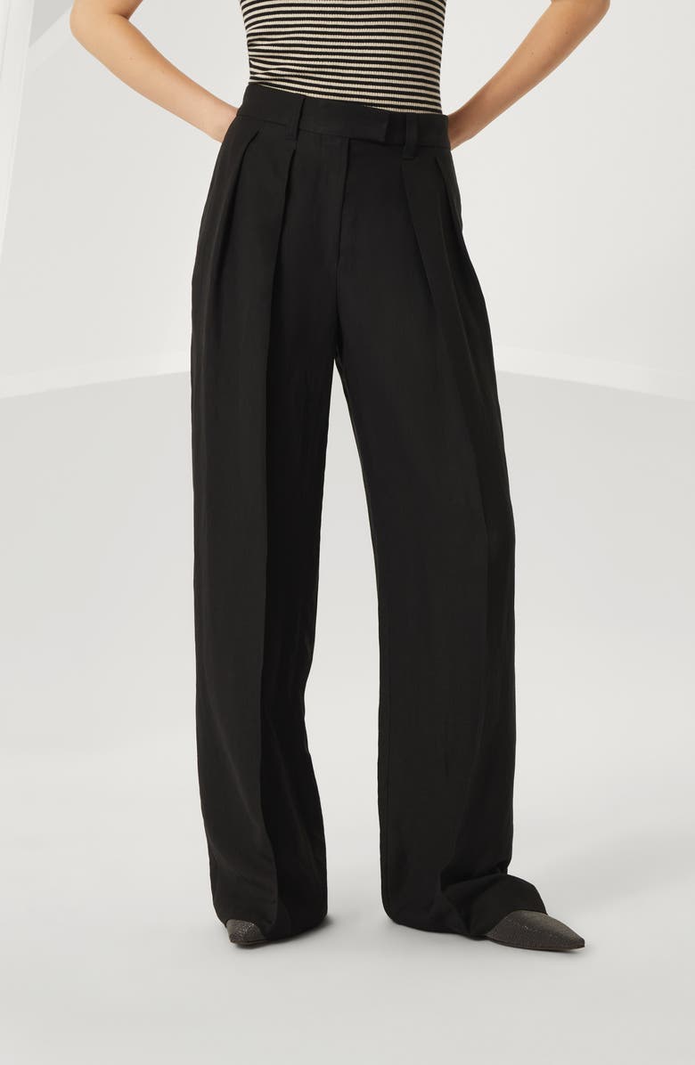 Brunello Cucinelli Sartorial Wide trousers, Alternate, color, 