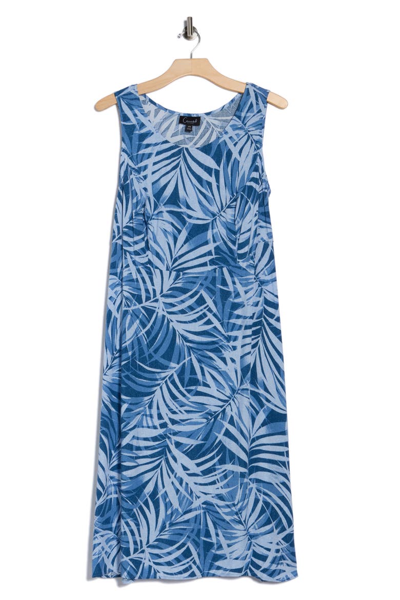 Challs Tank Dress, Alternate, color, DENIM