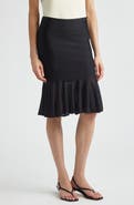 TOTEME Fluted Sweater Skirt