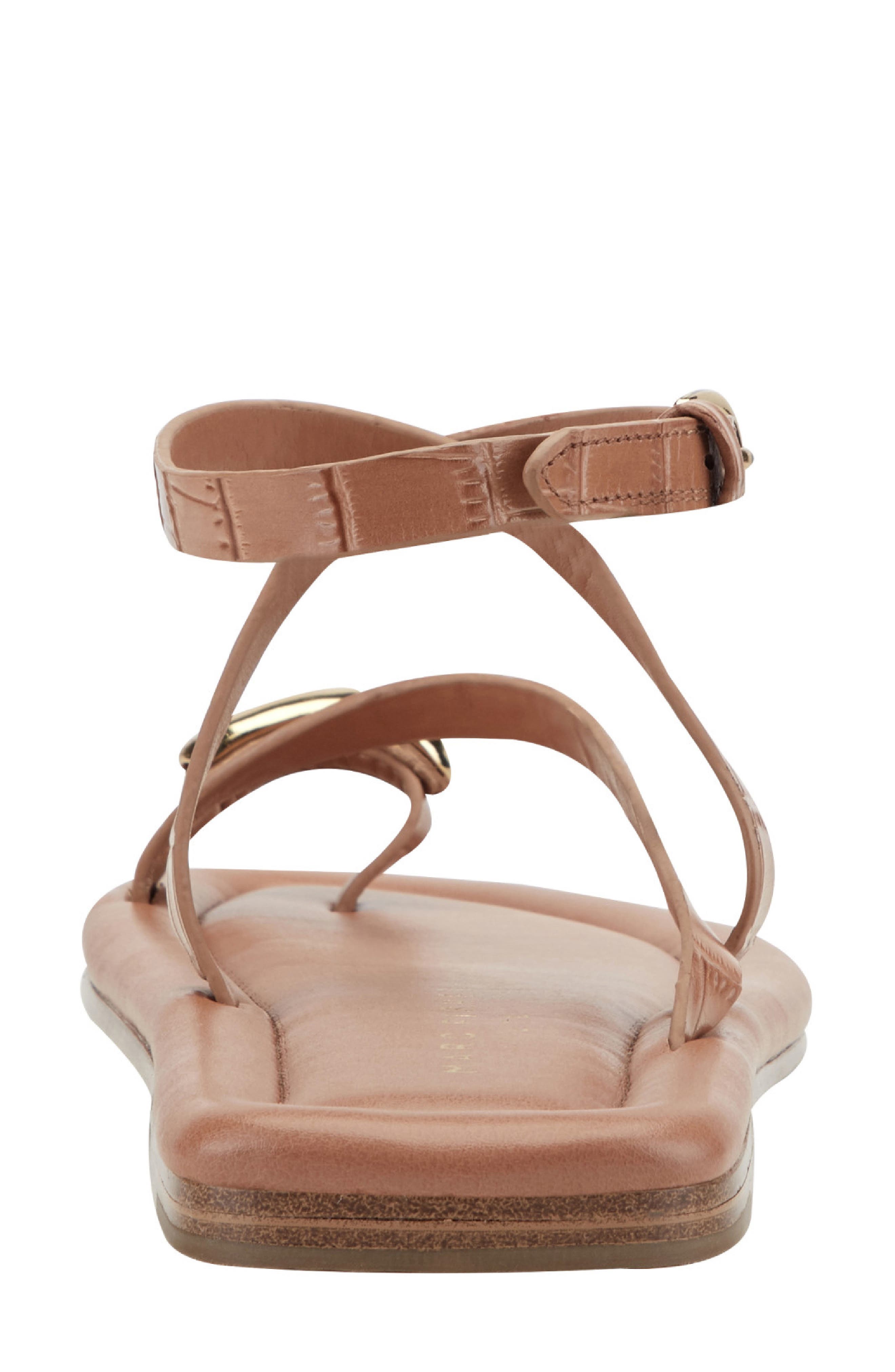 Marc Fisher LTD Gynnie Strappy Sandal, Alternate, color, Medium Natural