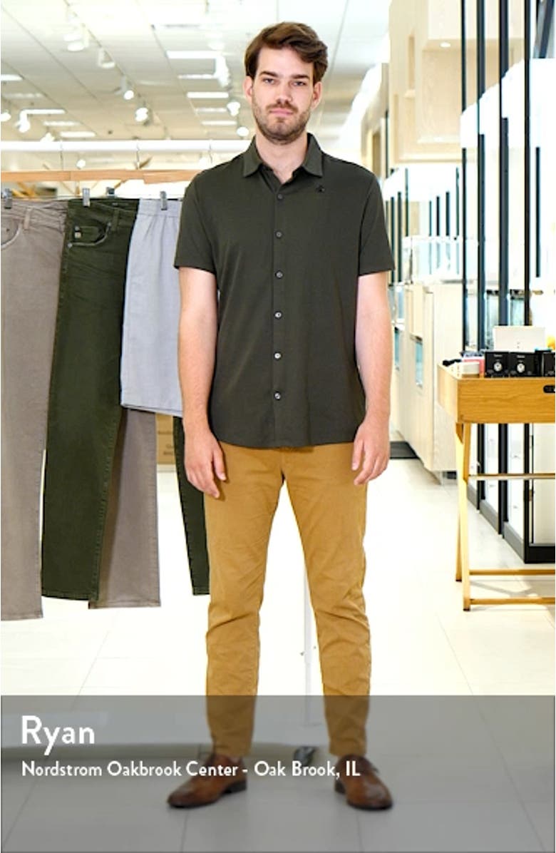 Campbell Knit Short Sleeve Button-Up Shirt, sales video thumbnail