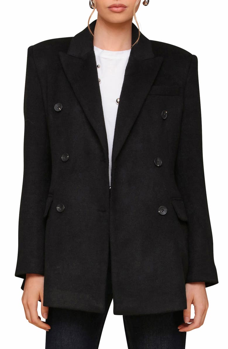 Avec Les Filles Hourglass Blazer Coat, Main, color, 