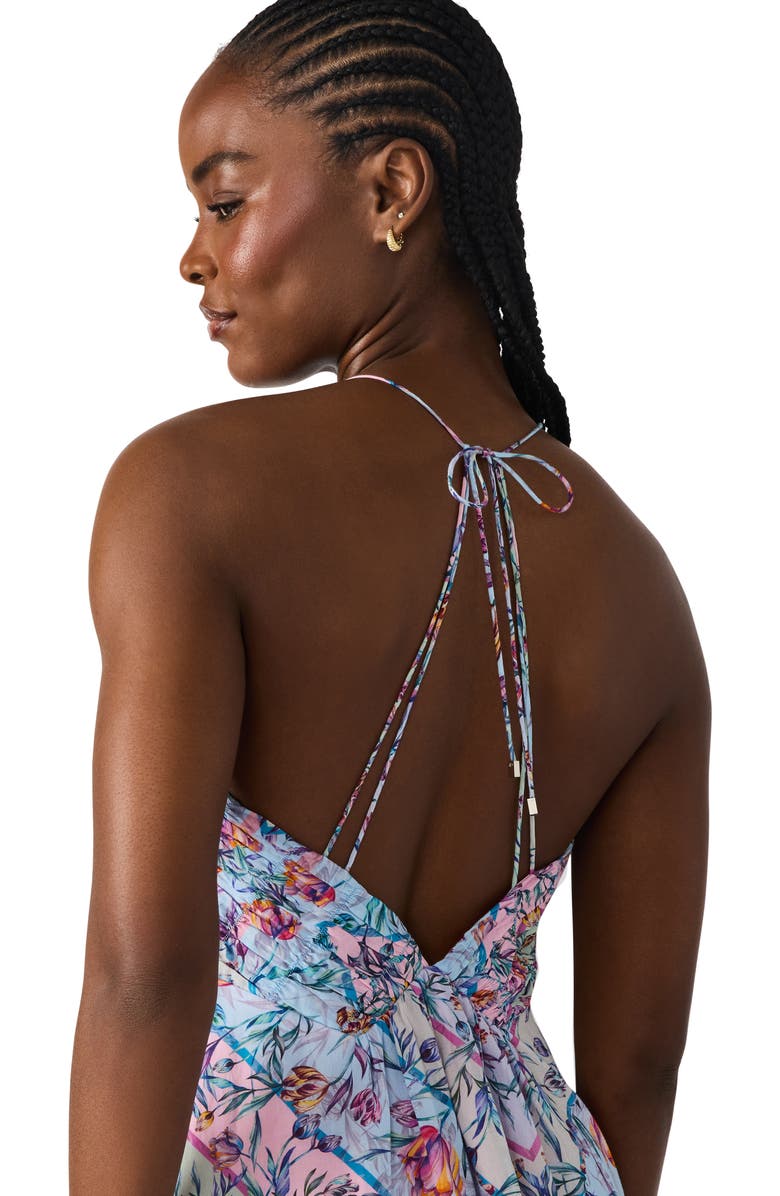 Steve Madden Brianna Print Sleeveless Maxi Dress, Alternate, color, 