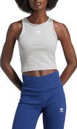 adidas Originals Essentials Lifestyle Rib Crop Tank Top