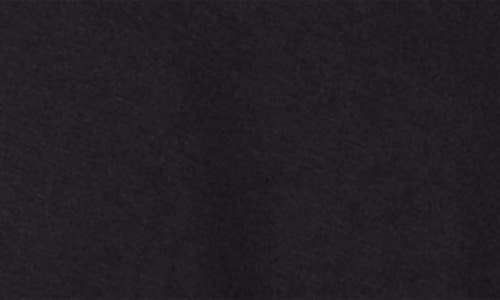 Nordstrom Rack Jersey Crewneck T-shirt In Black Caviar