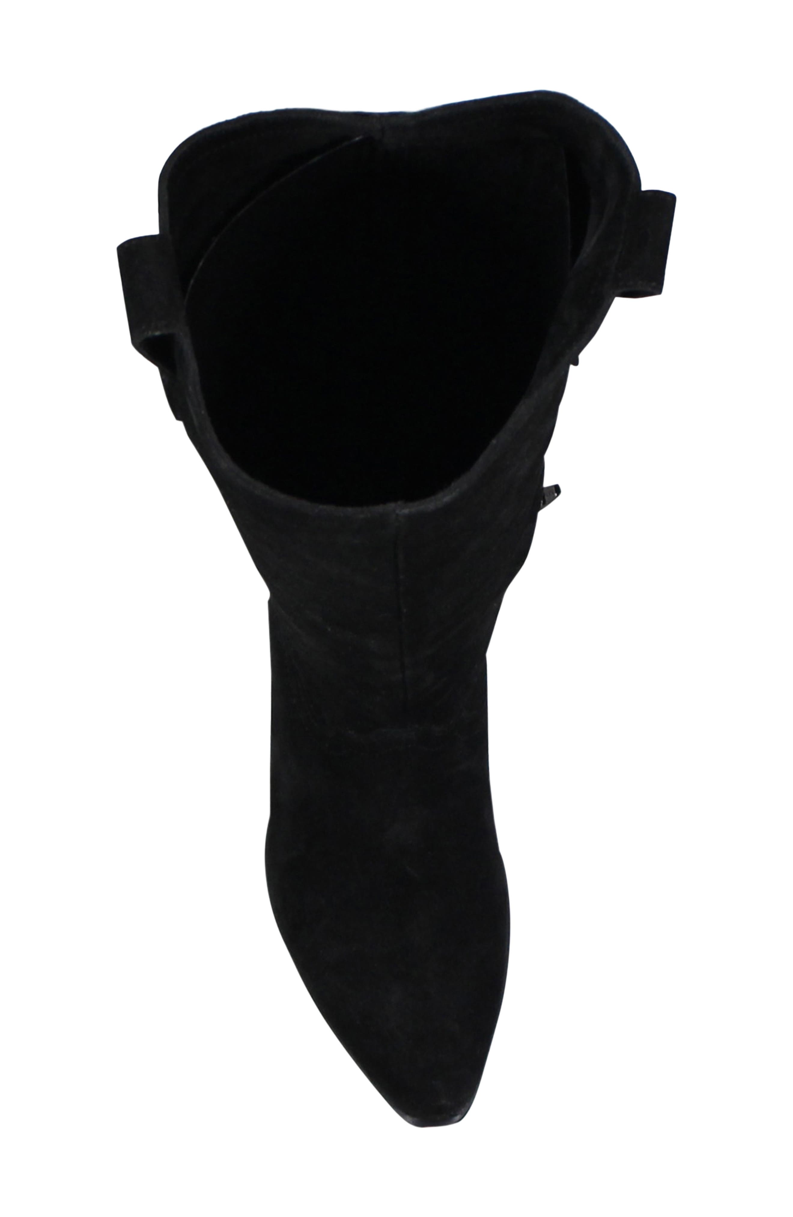Ame Thyst Leather Tall Boot, Alternate, color, BLACK