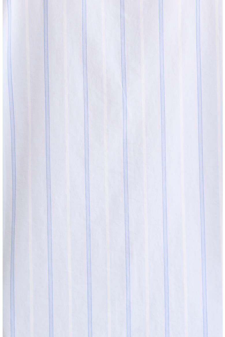 Classic Short Cotton Pajamas, Alternate, color, BLUE PARKER STRIPE
