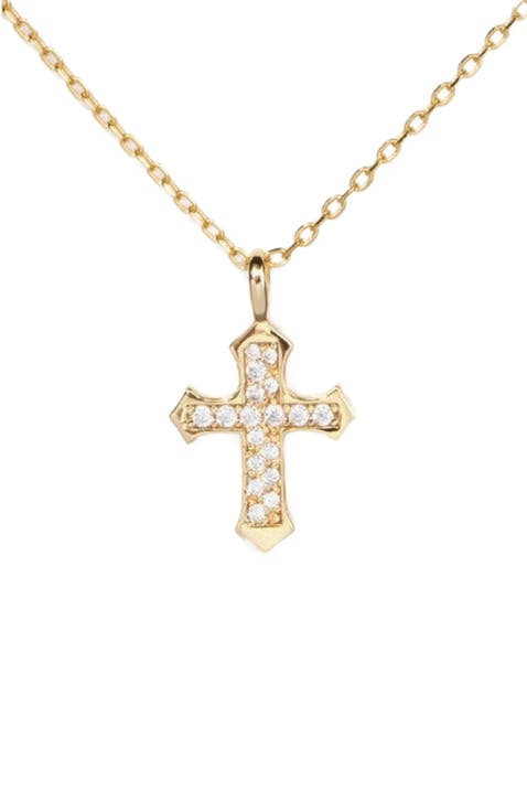 Evelyn Cross Necklace