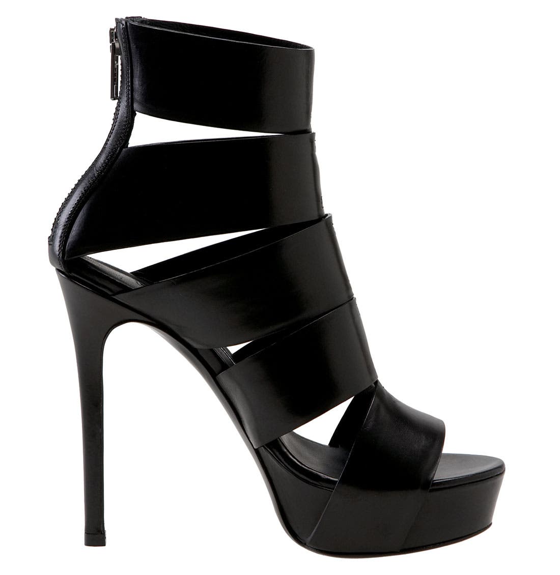 'Gabriella' Sandal, Alternate, color, BLACK