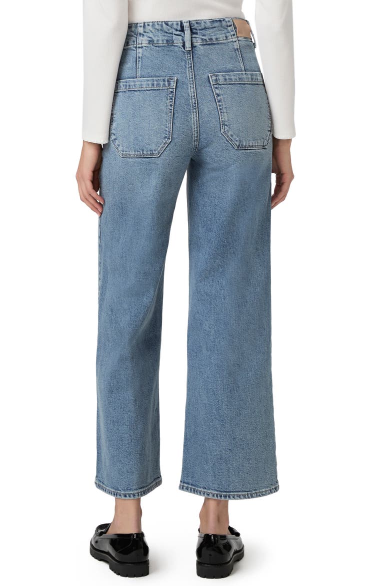 Sasha High Waist Wide Leg Jeans, Alternate, color, SAYLOR DISTRESSED