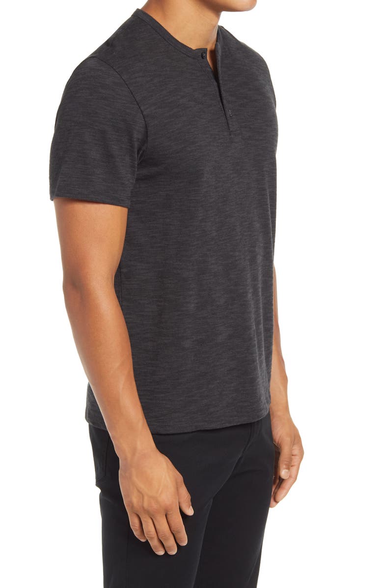 Vince Slim Fit Short Sleeve Henley, Alternate, color,
