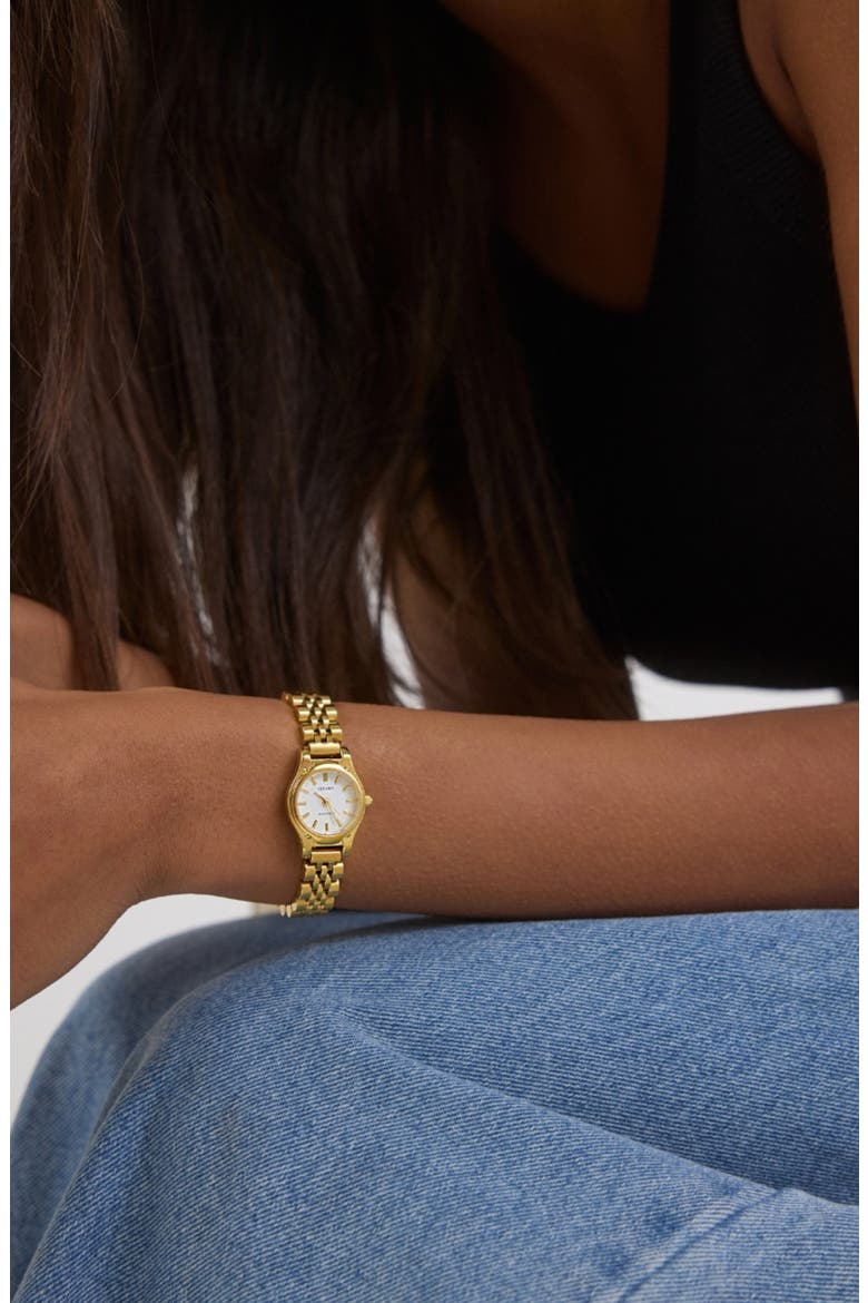 Isobel Bracelet Watch, 20mm, Alternate, color, GOLD