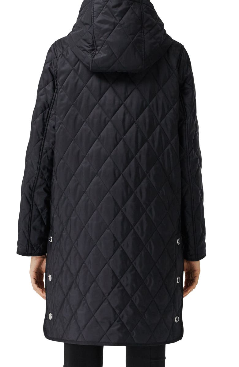 Burberry Roxby Thermoregulated Quilted Coat, Alternate, color,