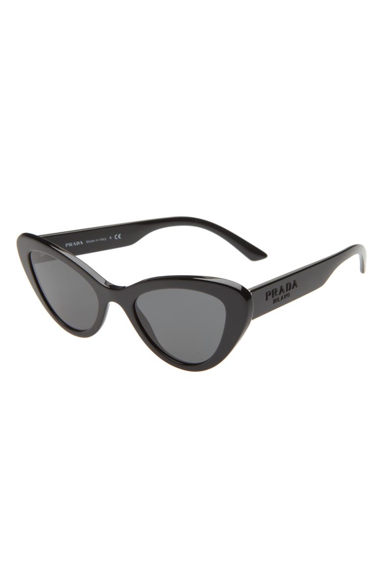 Prada 52mm Cat Eye Sunglasses, Alternate, color,