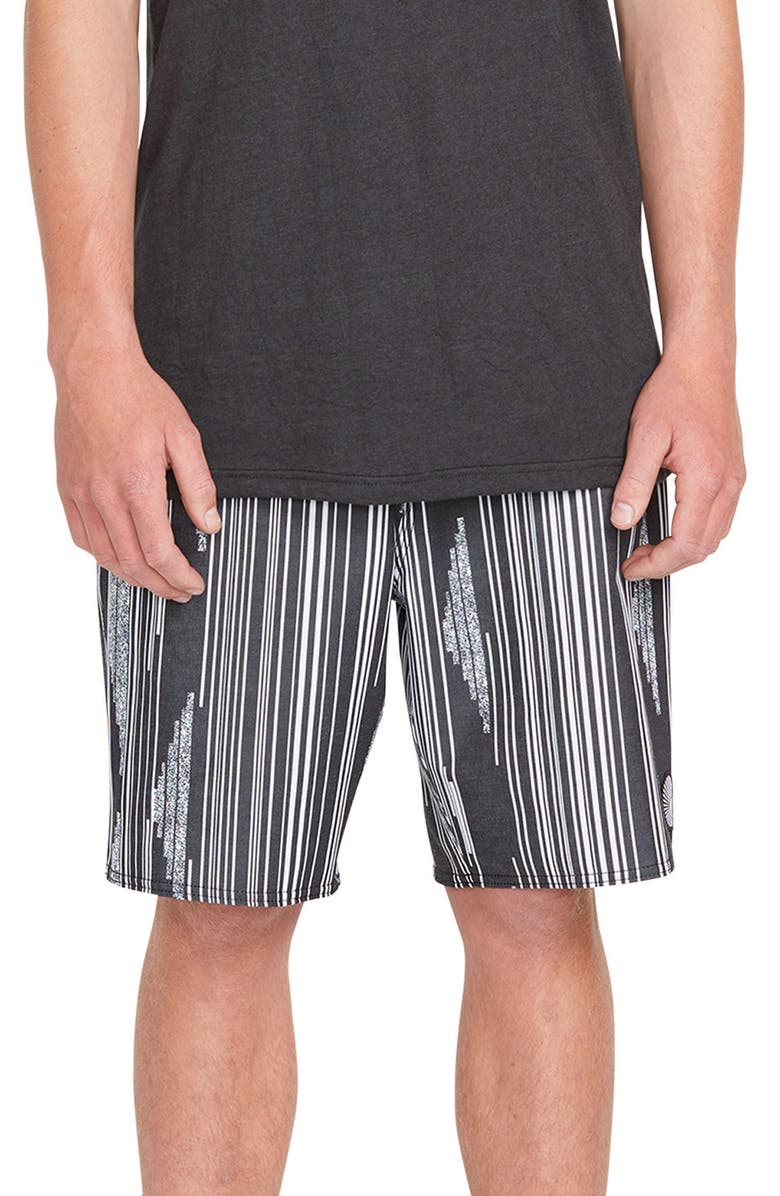Volcom Alloyed Stoney 19 Swim Trunks, Main, color, 