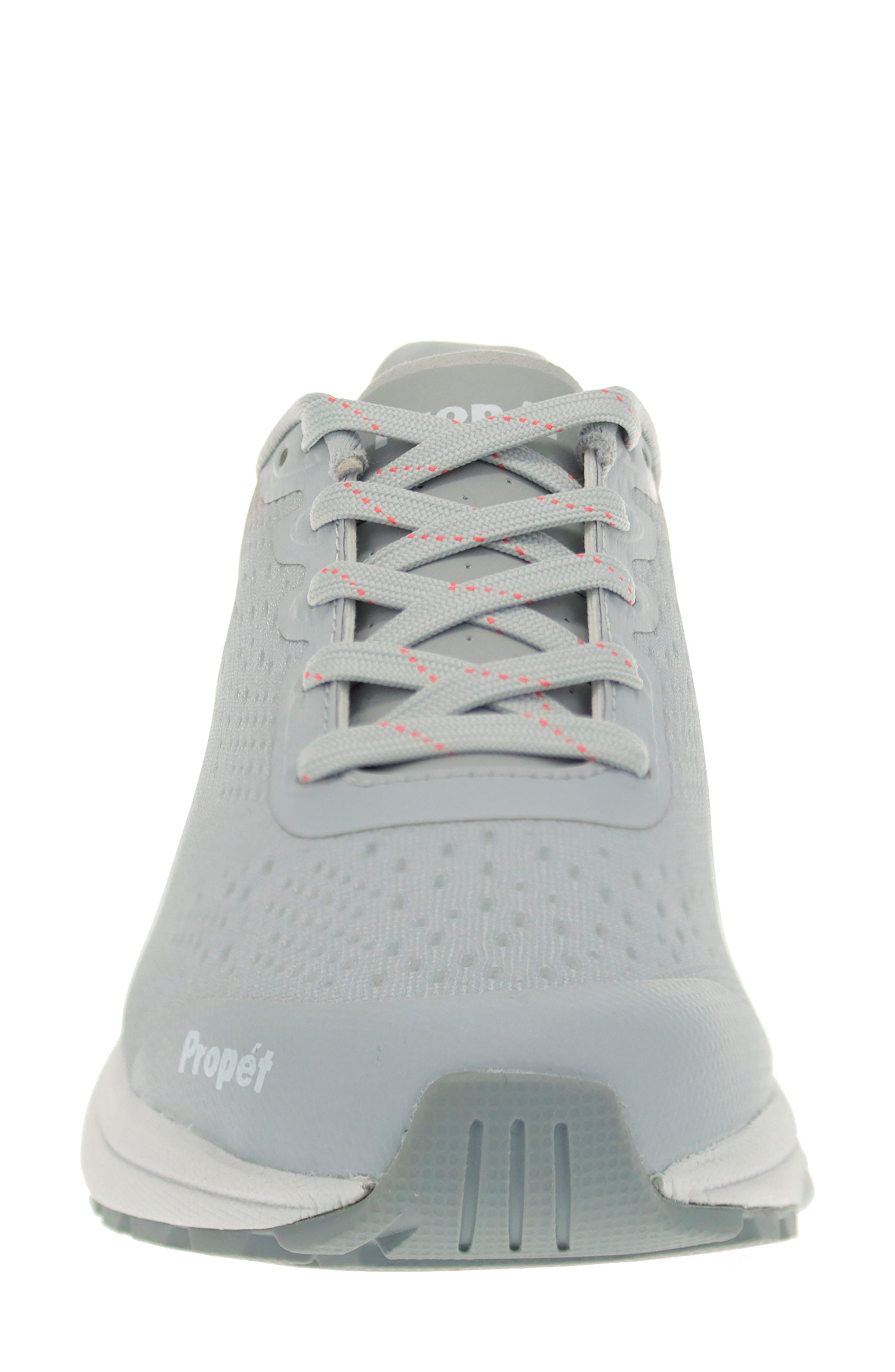 Propet One Evolve Walking Sneaker, Alternate, color, GREY/ CORAL