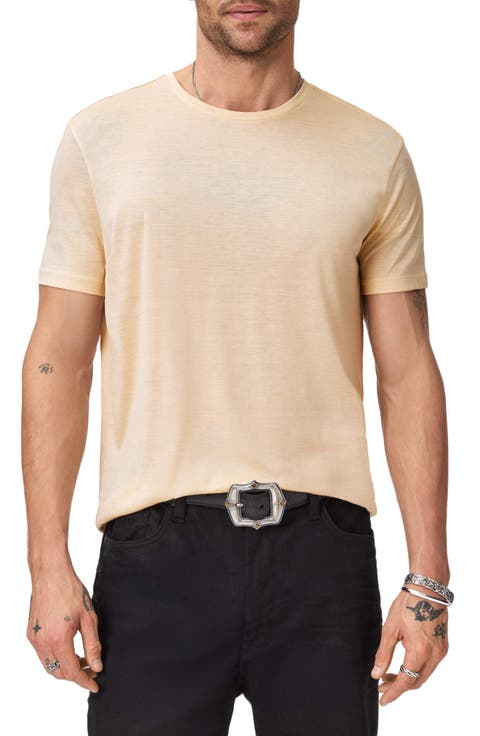 Amato Silk & Organic Cotton Crewneck T-Shirt