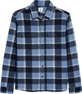 7 Diamonds Generation Stretch Plaid Button-Up Shirt